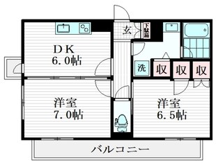 世田谷等々力ハイムの物件間取画像